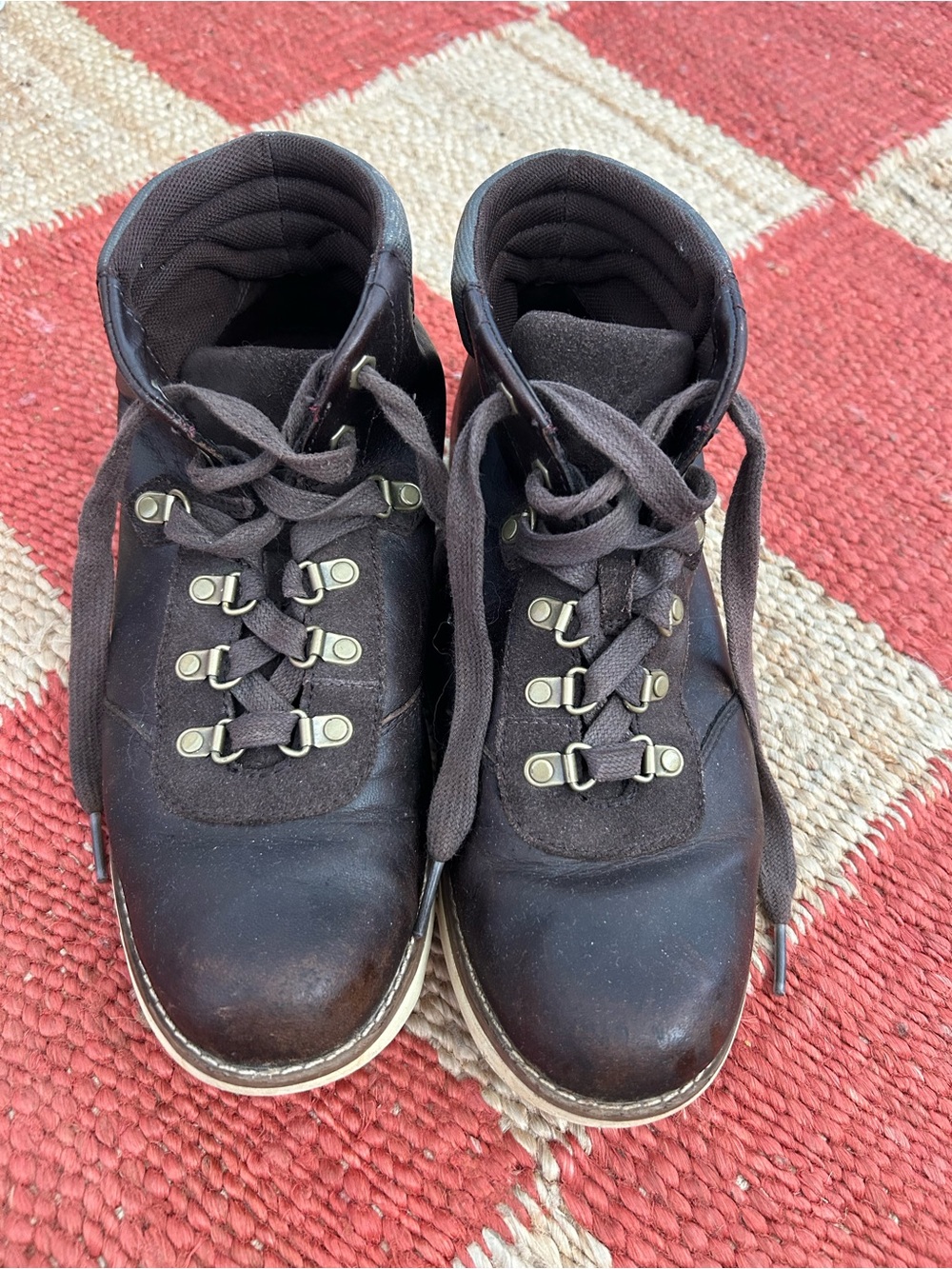 Leather Timberland Brown Boots